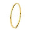 Ion Plating(IP) Plain 304 Stainless Steel Bangles for Women BJEW-B104-32A-G-1