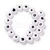 Resin Imitation Lampwork Beads Strands RESI-F032-01J-2