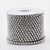 304 Stainless Steel Rhinestone Strass Chains CHS-R012-B-01-1