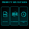 10M Luminous PET Adhesive Tape for Stage AJEW-SP0002-35B-01-6