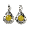 Natural Topaz Jade Pendants G-Q158-05P-03-1