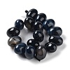 Natural Agate Beads Strands G-G021-03A-01-3