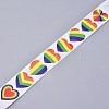 Heart Shaped Stickers Roll DIY-K027-A06-2