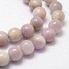 Natural Kunzite Beads Strands G-F364-10-8mm-3