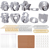 DIY Christmas Earring Making Finding Kit DIY-WH0387-96-1