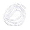 Transparent Glass Beads Strands GLAA-C019-01B-06-2