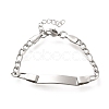 304 Stainless Steel Kids Bracelets BJEW-M233-07P-1