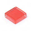 Square Transparent Glass Cabochons GLAA-WH0233-61C-2