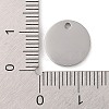 Non-Tarnish 304 Stainless Steel Pendants STAS-K270-33P-3