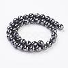 Non-magnetic Synthetic Hematite Beads Strands G-G726-03-10mm-2