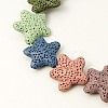 Natural Lava Rock Beads Strands X-G915-12-3