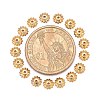 Brass Bead Cap X-KK-P032-06-NR-3