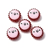 Fuuny Baking Paint Glass Enamel Beads LAMP-Q045-01C-1