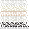 200Pcs 5 Colors Plastic Earring Hooks FIND-SP0005-40-7
