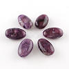 Oval Imitation Gemstone Acrylic Beads OACR-R033B-M-2