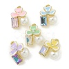 Rack Plating Alloy Enamel Pendants FIND-M033-02-1