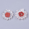 Transparent Clear Epoxy Resin Cabochons LS-CRES-N025-02F-2