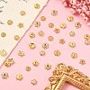 100Pcs 10 Styles Brass Bead Caps KK-CJ0002-08-5