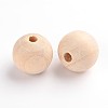 Unfinished Natural Wood Beads X-WOOD-S651-16mm-LF-2