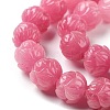 Carved Synthetic Coral Beads CORA-R021-07-5