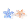Frosted Glass Beads FGLA-T005-01M-2
