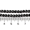 Natural Black Spinel Beads Strands G-F770-B01-01-5