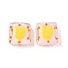 Handmade Lampwork Enamel Beads LAMP-G147-02C-1