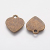 Tibetan Style Alloy Stamping Blank Tag Charms MLF10989Y-NF-2