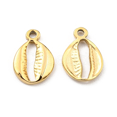 304 Stainless Steel Charms STAS-R124-02G-1