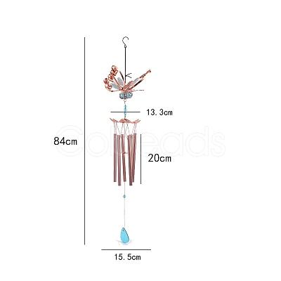 Aluminum Tube Wind Chimes PW-WG23281-01-1