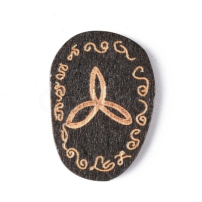 Wood Witch Runes AJEW-E052-02-1