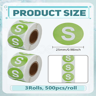 Coated Paper Self-adhesive Stickers AJEW-WH0816-175A-1