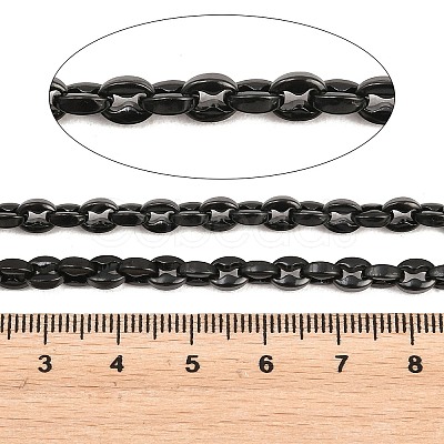 304 Stainless Steel Coffee Bean Link Chains CHS-H118-07EB-02-1