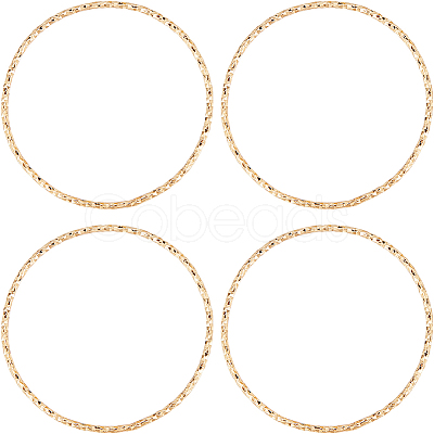 20Pcs Brass Linking Rings KK-BBC0012-15-1