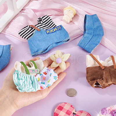3Sets Cloth Clothing Sets for DIY Doll Making DIY-TA0014-34-1