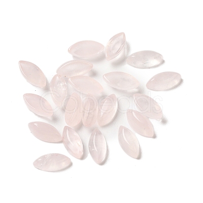 Natural Rose Quartz Cabochons G-F772-01B-17-1