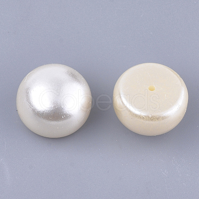 ABS Plastic Imitation Pearl Beads OACR-Q175-8mm-02-1