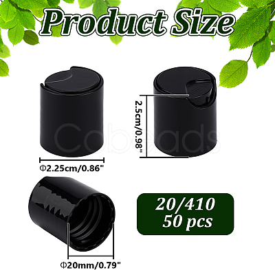 PP Plastic Press Caps AJEW-WH0248-772A-02-1