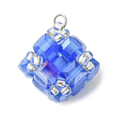 Glass Pendants PALLOY-MZ01350-03-1