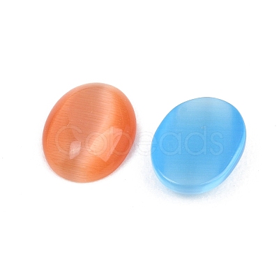 Cat Eye Cabochons CE-J005-8x10mm-M-1