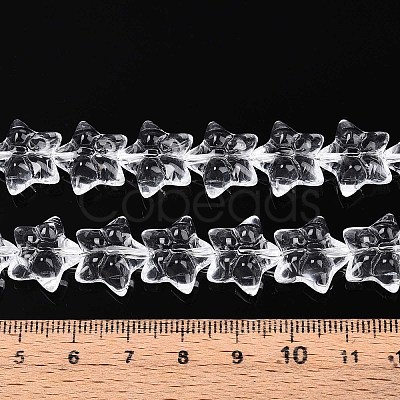Baking Paint Glass Beads Strands DGLA-N017-01H-1