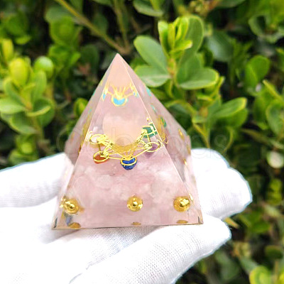 Orgonite Pyramid Resin Energy Generators PW-WG30CAA-01-1