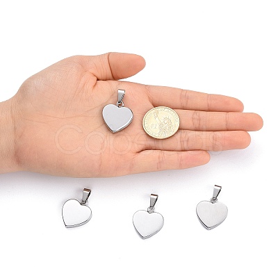 Tarnish Resistant Fashionable 304 Stainless Steel Stamping Blank Tag Pendants LS-STAS-J002A-01-1