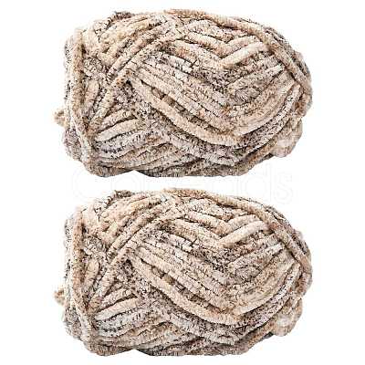Super Bulky Chenille Polyester Yarn YCOR-FZC0001-01D-1