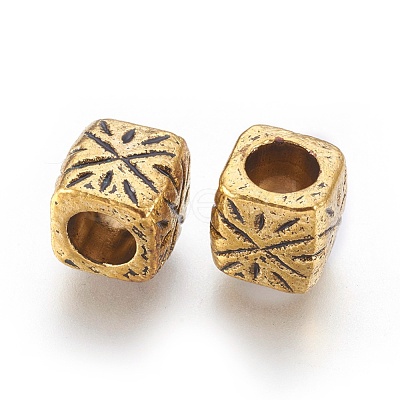Tibetan Style Spacer Beads GLF0986Y-NF-1