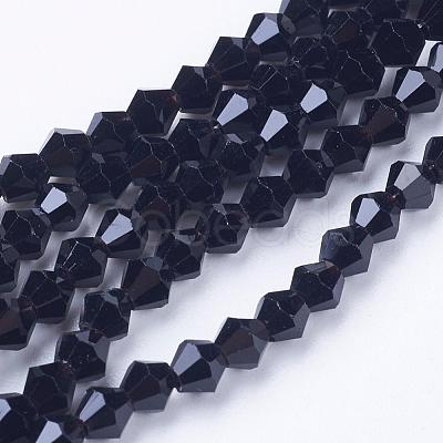 Imitation Austrian Crystal 5301 Bicone Beads GLAA-S026-10-1