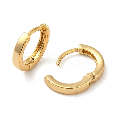 Brass Earrings EJEW-O003-02B-G-1