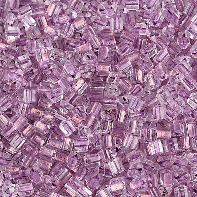 Transparent Inside Colours Glass Seed Beads SEED-T007-13J-1