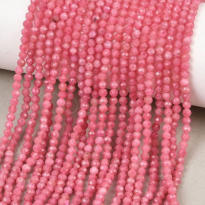 Natural Rhodonite Beads Strands G-B175-D05-3mm-1