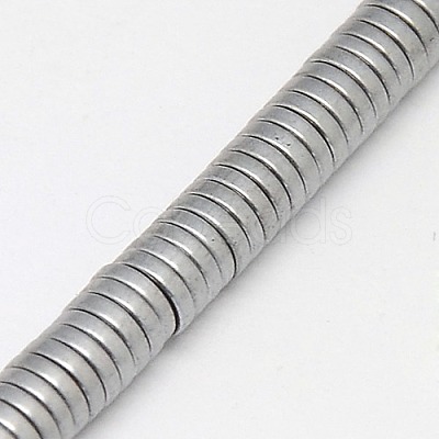 Electroplate Non-magnetic Synthetic Hematite Beads Strands G-J164B-2mm-04-1